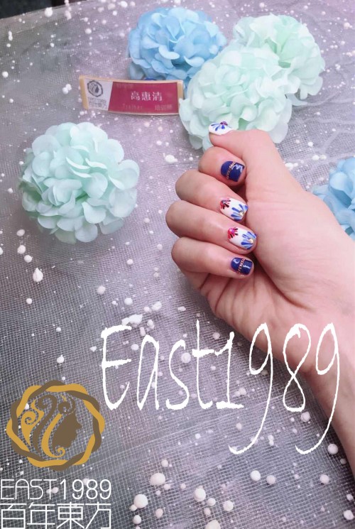  青花美甲怎么做？保定東方技工學(xué)校教你巧做美甲！