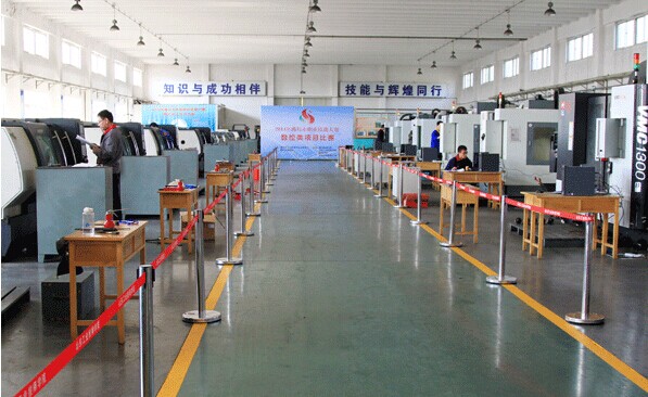 2014年濰坊市職業(yè)技能大賽在山東工業(yè)技師學(xué)院舉行